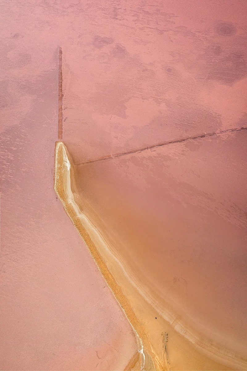 Lake Bumbunga Aerial Portrait