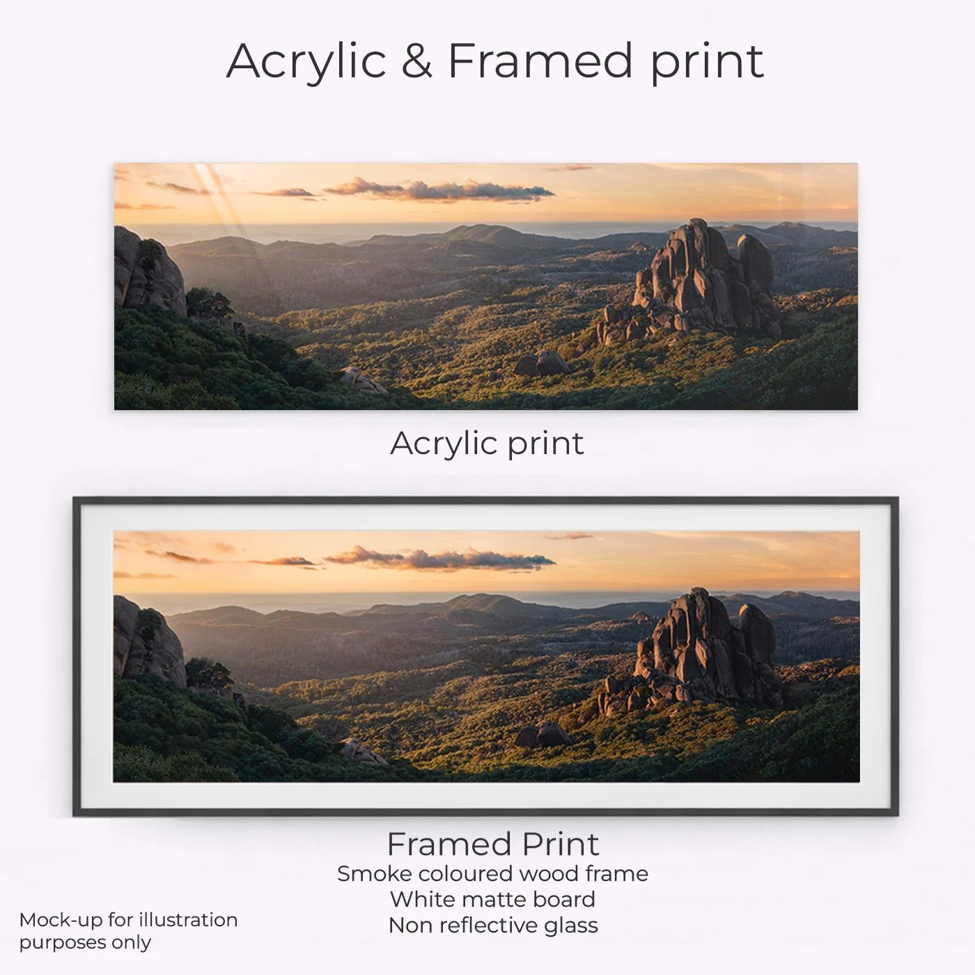 Mount Buffalo - Cathedral Rock Panoramic - Image 2