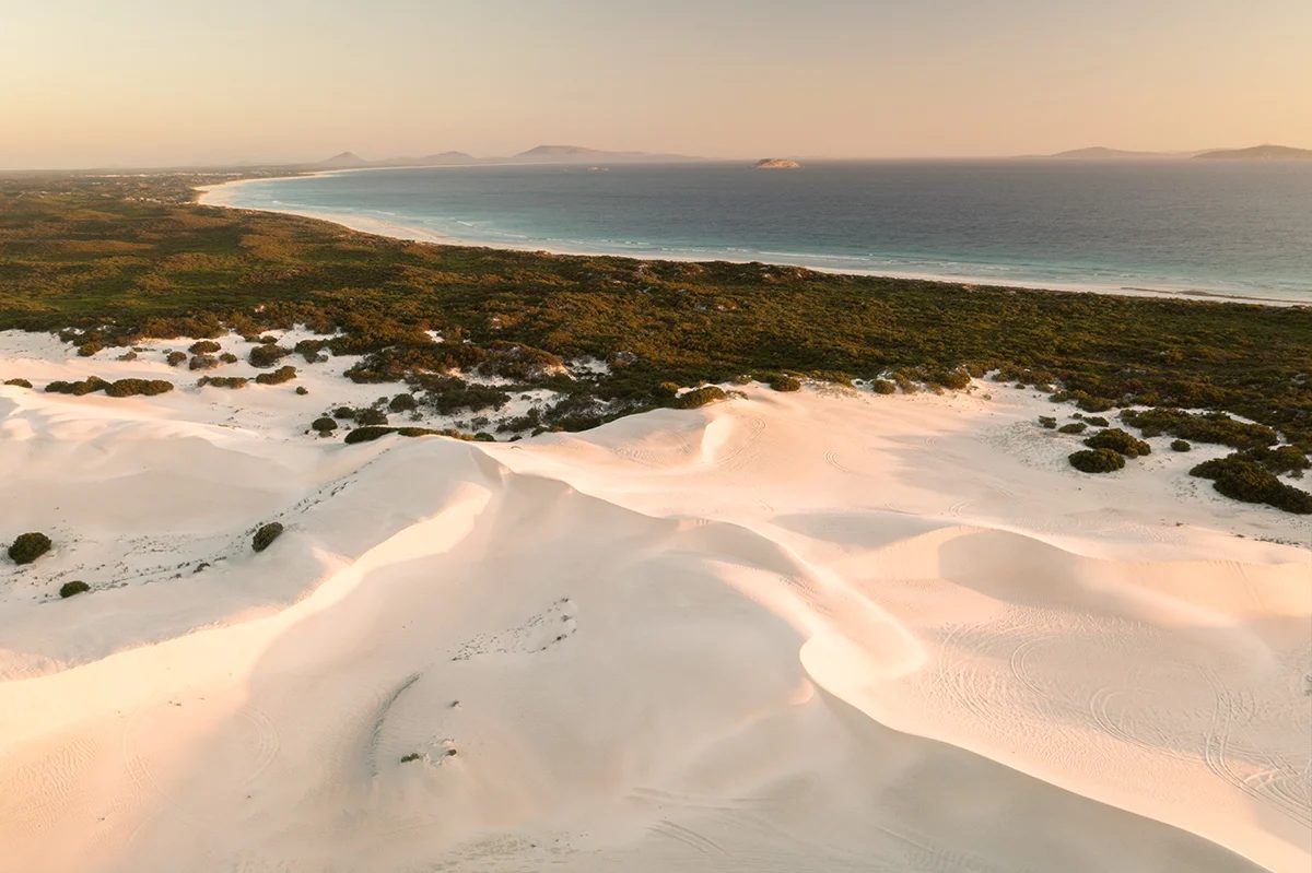 Esperance - Wylie Bay Sand Dunes Sunset