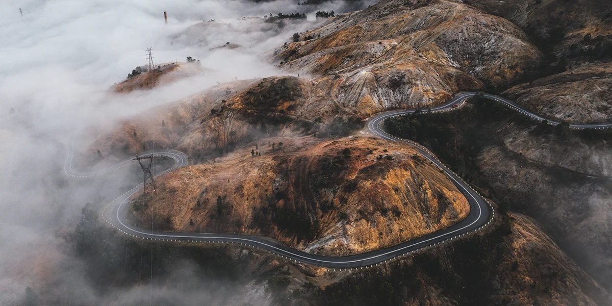 Tasmania - Queenstown Sunrise Panoramic