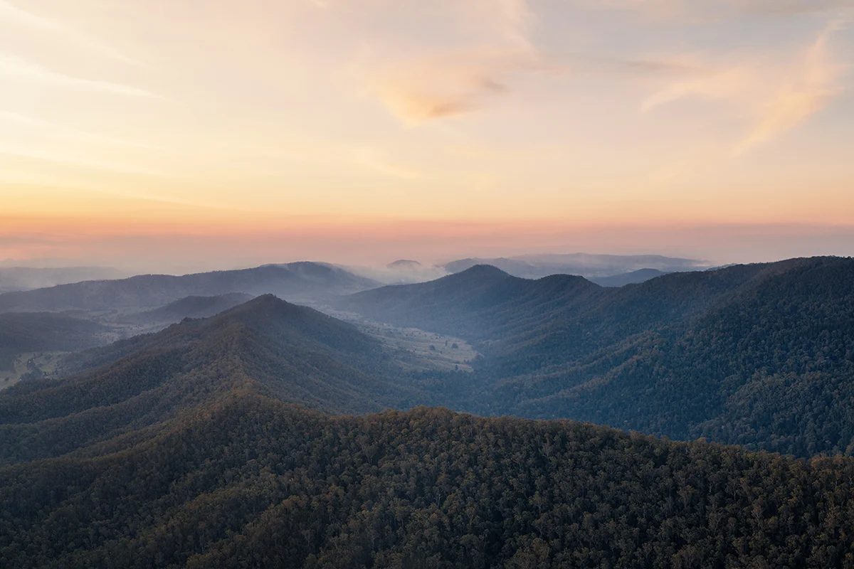 Lamington National Park - Pat's Bluff Sunset