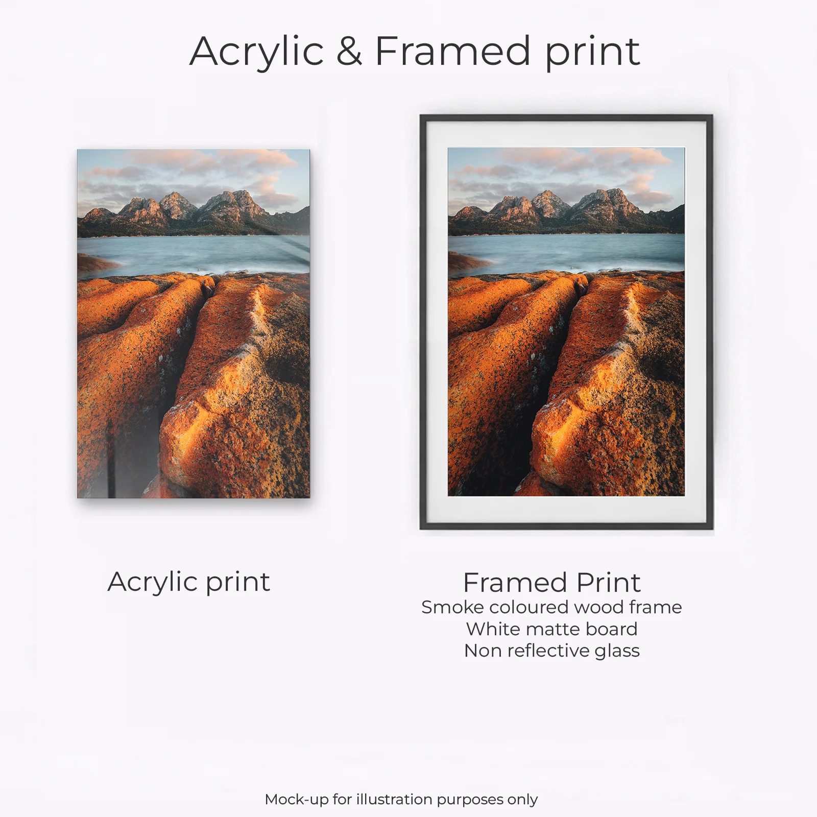 Tasmania - The Hazards Sunset Portrait - Image 3