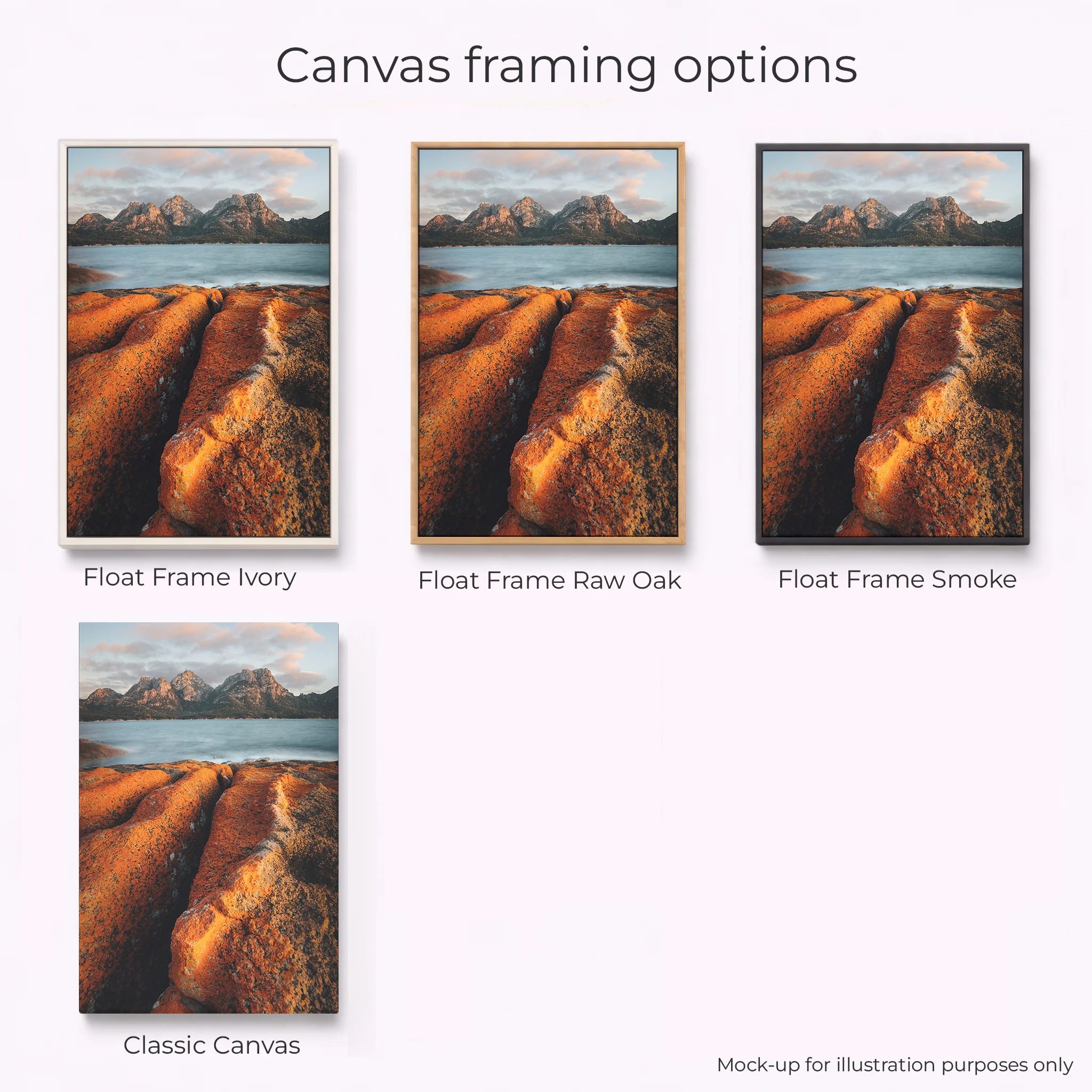 Tasmania - The Hazards Sunset Portrait - Image 2