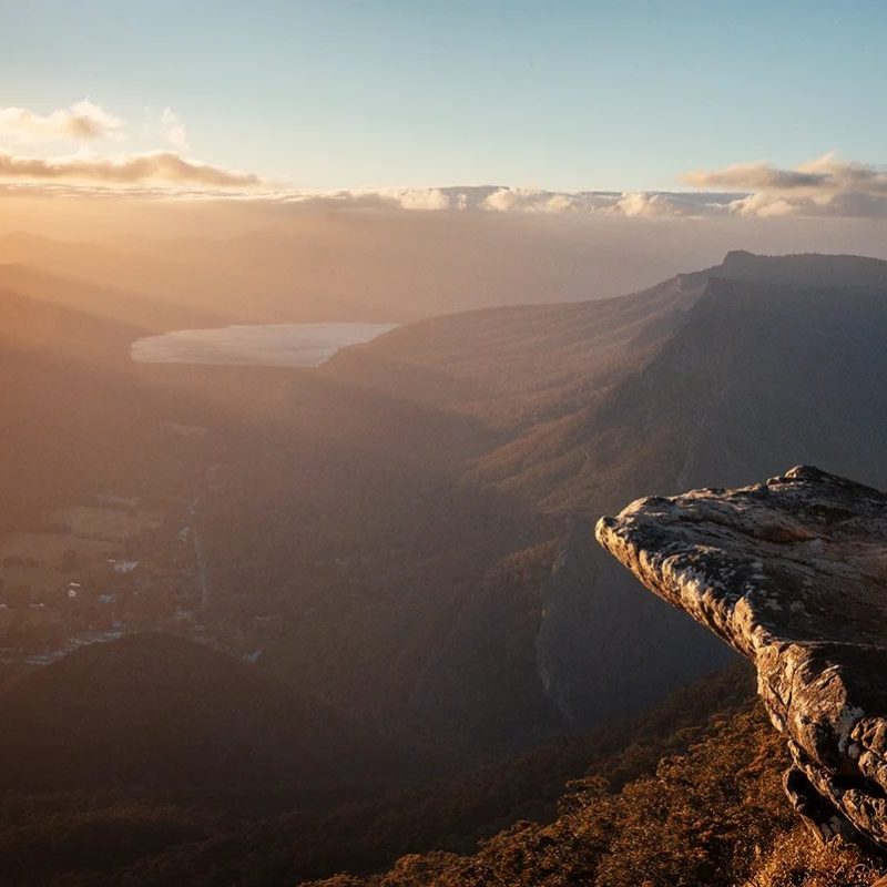 Grampians National Park - Boroka Lookout Sunrise Rays