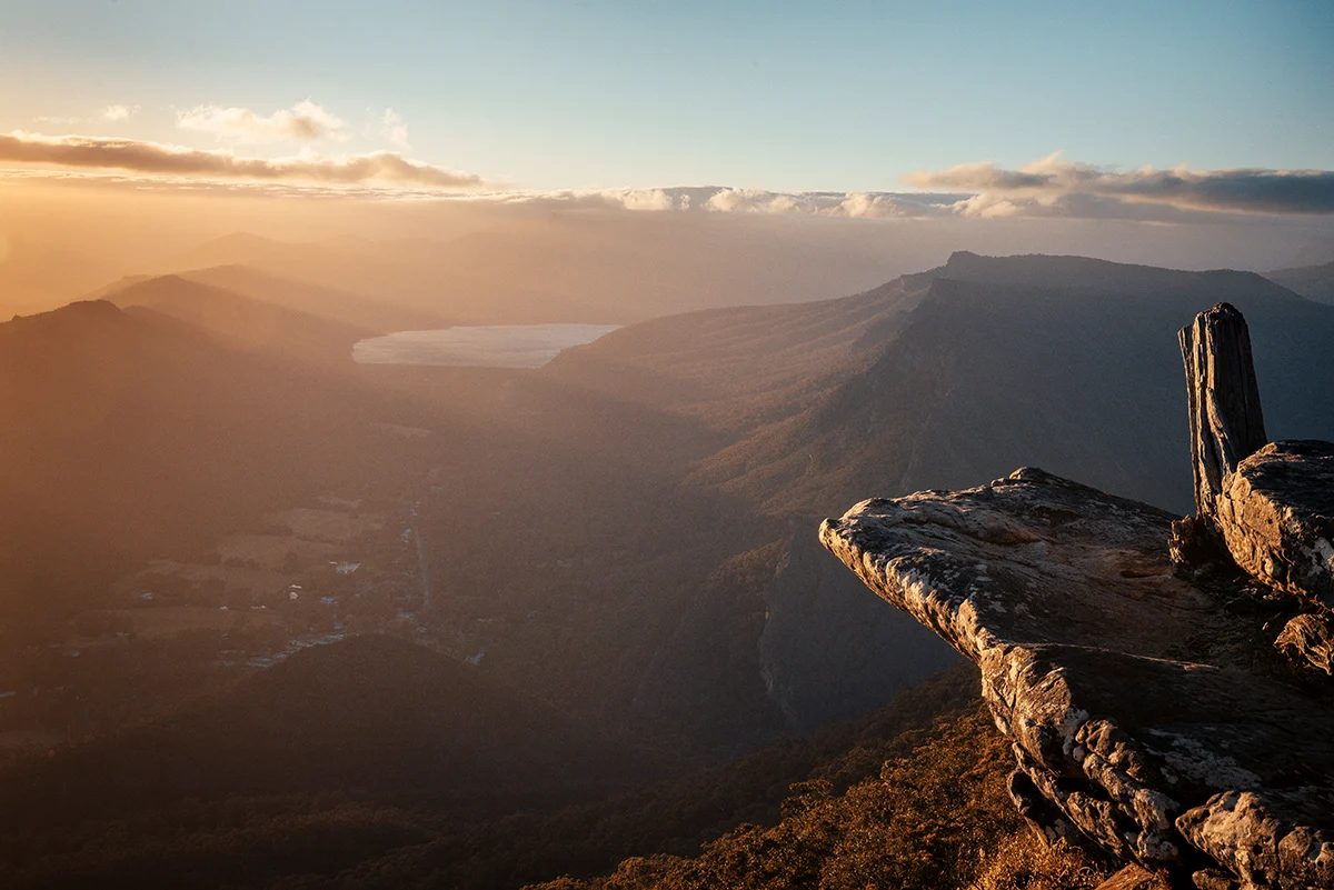 Grampians National Park - Boroka Lookout Sunrise Rays