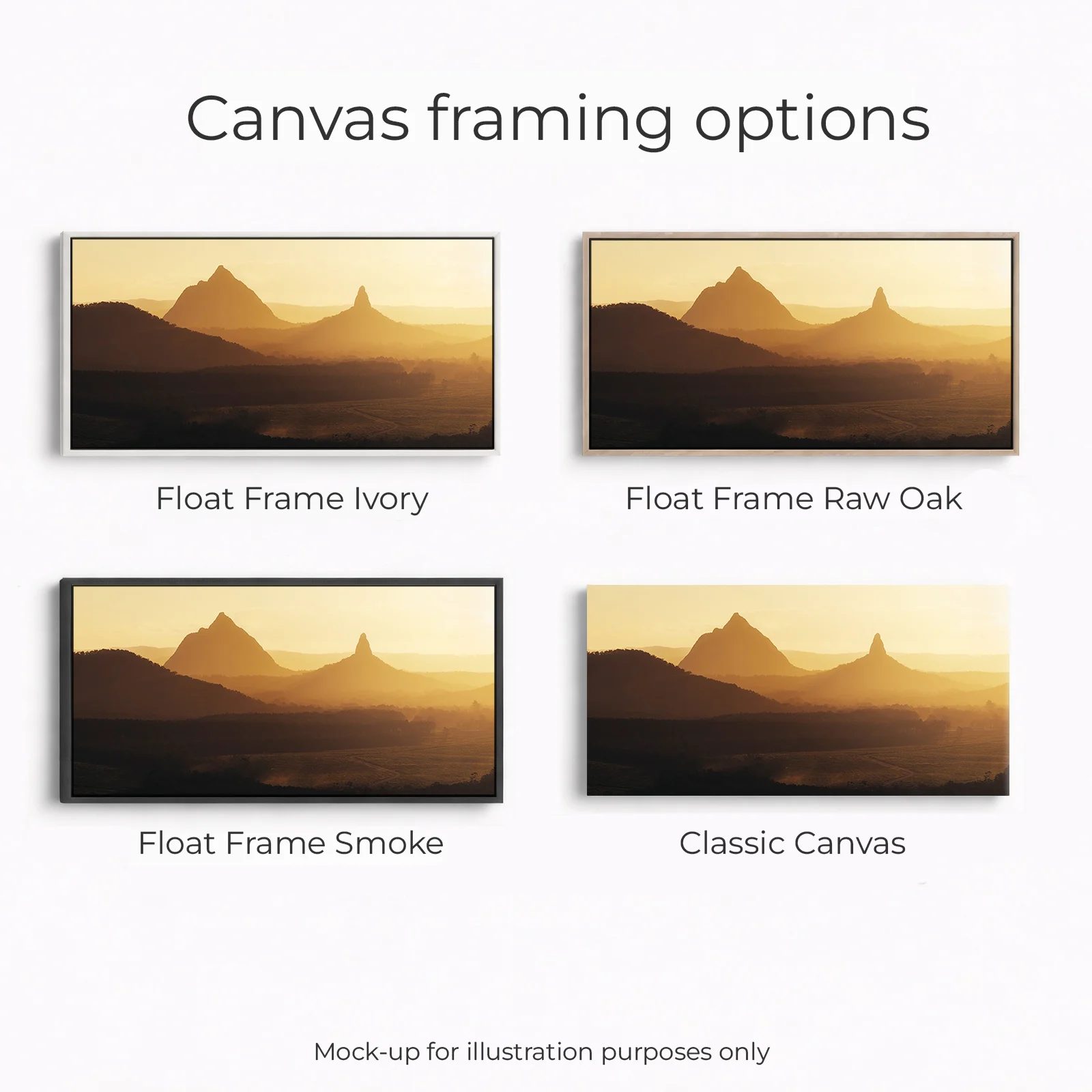 Glass House Mountains - Sunset glow - Image 2