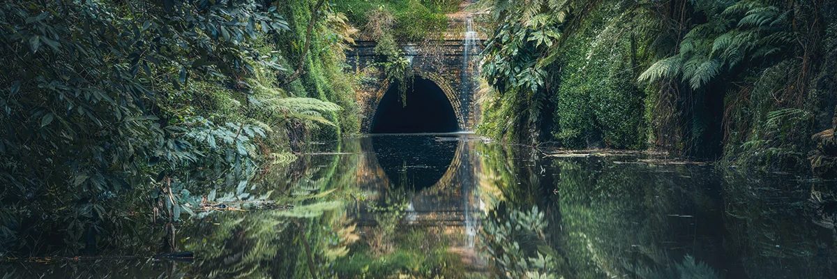 Illawarra Coast - Flooded Abandoned Train Tunnel