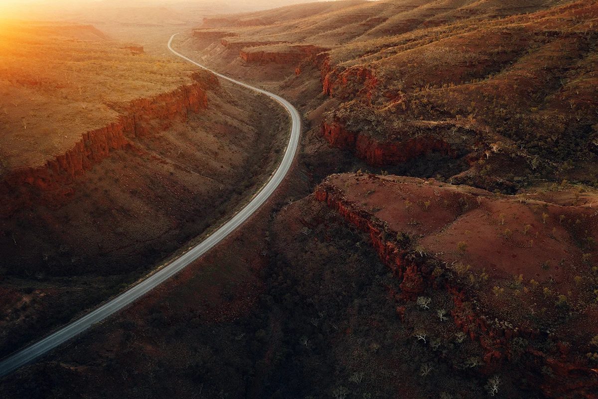 The Pilbara - Munjina East Gorge Sunset