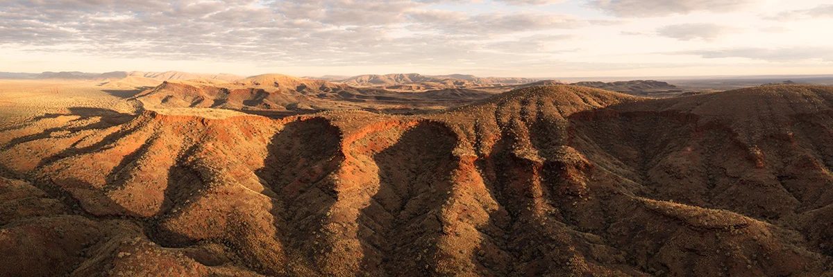 The Pilbara - Hamersley Ranges Sunrise Panoramic