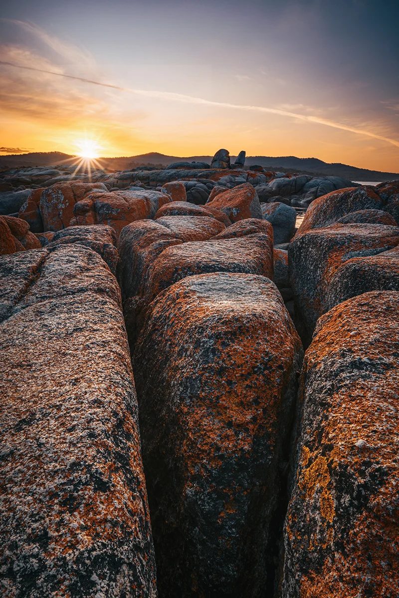 Tasmania - Binalong Bay Sunset