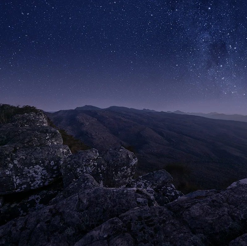 Grampians National Park - Reed lookout night sky